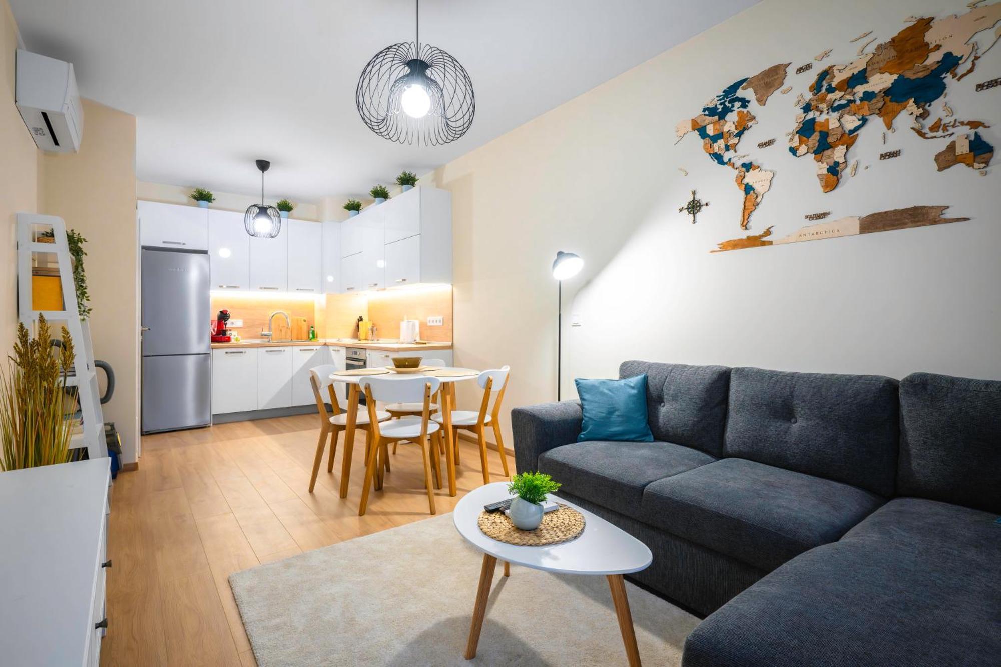 Bright And Cosy 1bd Flat:perfect For Business Trip Daire Sofya